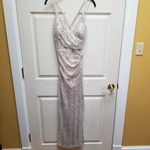 Eliza J Sequin Dress